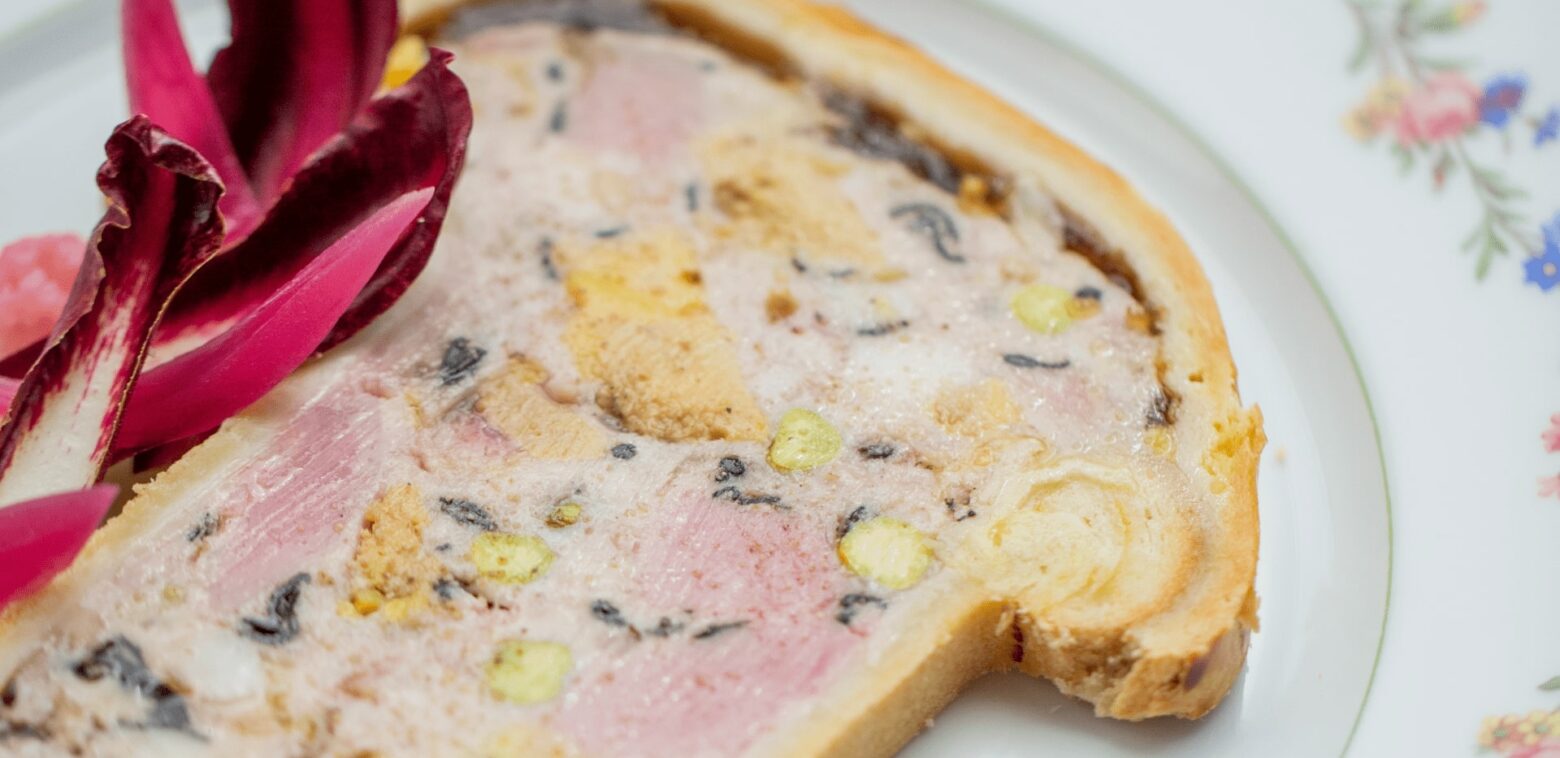 Pâté en croûte, pickles de légumes, Benoit Paris